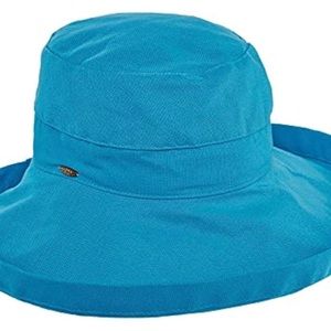 Scalia Women’s Cotton Sun Hat with Inner Drawstring and Upf 50+ Rating